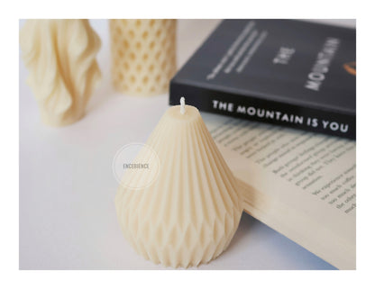 Set of 2 - Scented Pear Lantern Candle