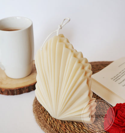 Scented Palm Leaf Candle | Fan Candle