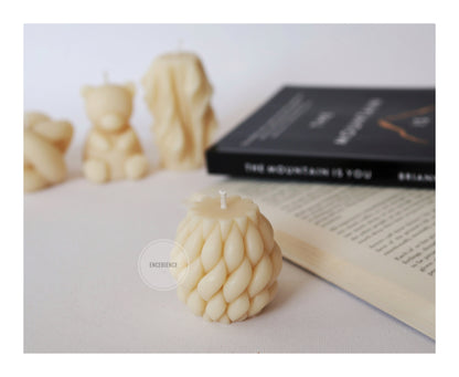 Set of 3 - Scented Raindrop Candle