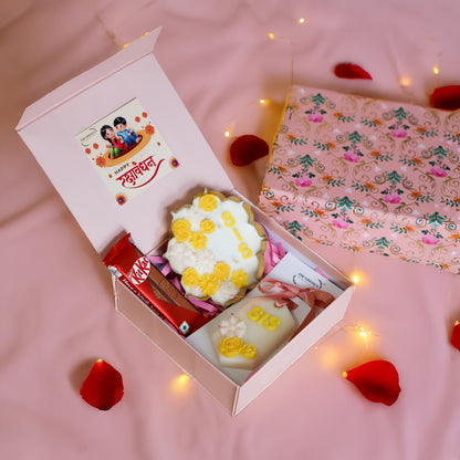 Elegant Rakhi Celebration Box - Sister Special