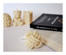 Set of 3 - Scented Thread Wool Ball Candle